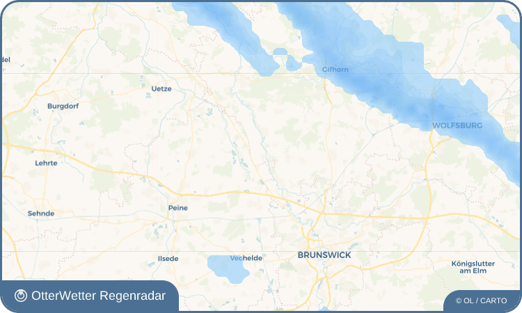 OtterWetter Regenradar-Widget Didderse