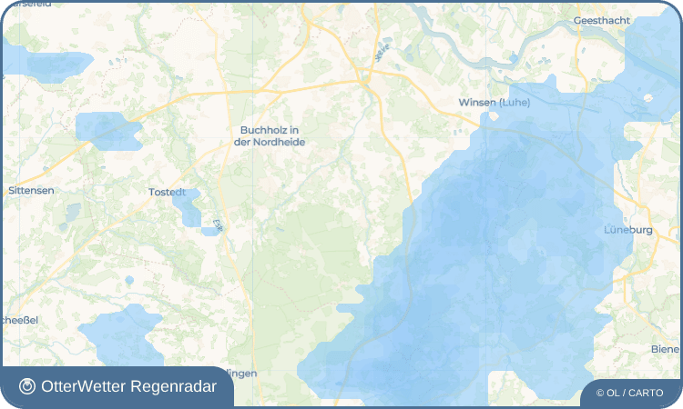OtterWetter Regenradar-Widget Dierkshausen