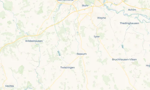 Regenradar-Vorschau: aktuelle Niederschläge in Dimhausen und Umgebung