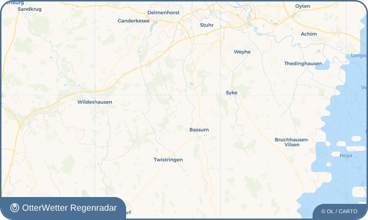 OtterWetter Regenradar-Widget Dimhausen