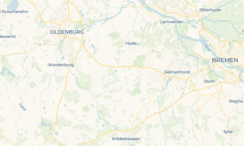 Regenradar-Vorschau: aktuelle Niederschläge in Dingstede und Umgebung