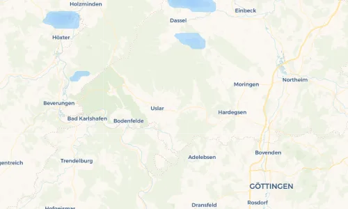 Regenradar Vorschaubild - Aktuelle Niederschläge in Dinkelhausen und Umgebung