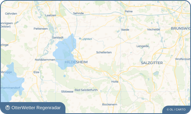 OtterWetter Regenradar-Widget Dinklar