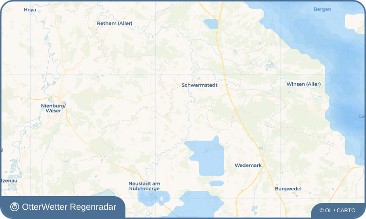 OtterWetter Regenradar-Widget Dinstorf