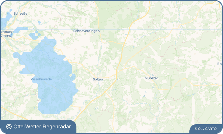 OtterWetter Regenradar-Widget Dittmern
