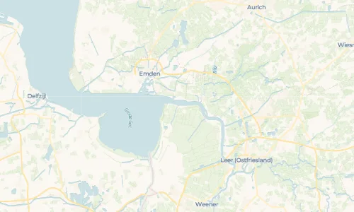 Regenradar Vorschaubild - Aktuelle Niederschläge in Ditzum und Umgebung