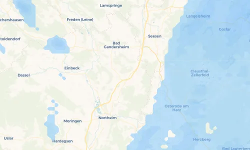 Regenradar Vorschaubild - Aktuelle Niederschläge in Dögerode und Umgebung