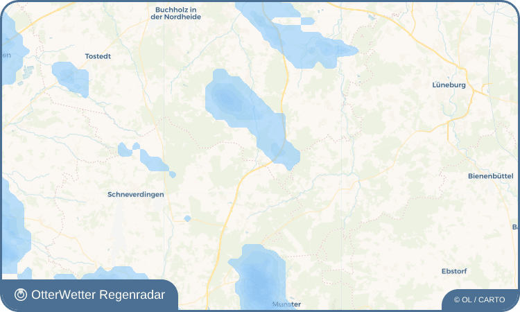 OtterWetter Regenradar-Widget Döhle