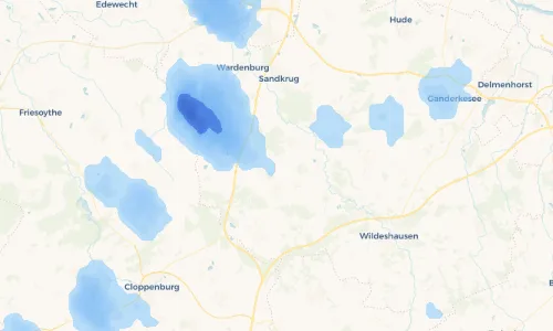 Regenradar Vorschaubild - Aktuelle Niederschläge in Döhlen und Umgebung