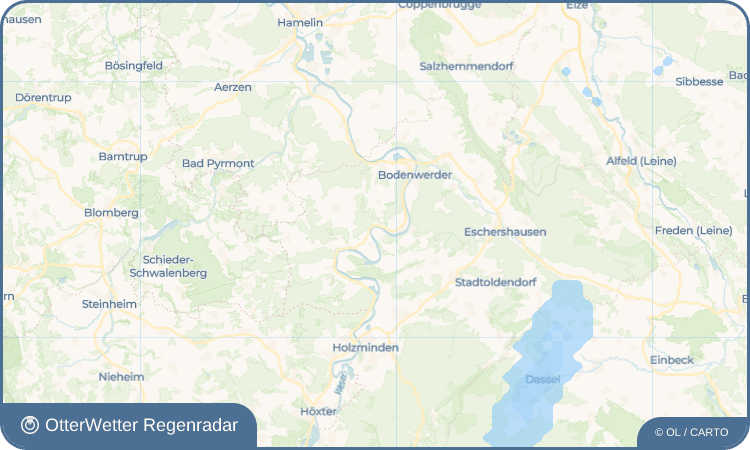 OtterWetter Regenradar-Widget Dölme