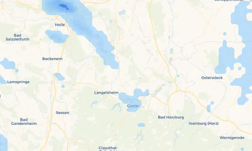 Regenradar Vorschaubild - Aktuelle Niederschläge in Dörnten und Umgebung