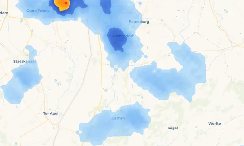 Regenradar Vorschaubild - Aktuelle Niederschläge in Dörpen und Umgebung