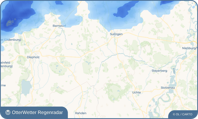 OtterWetter Regenradar-Widget Dörrieloh