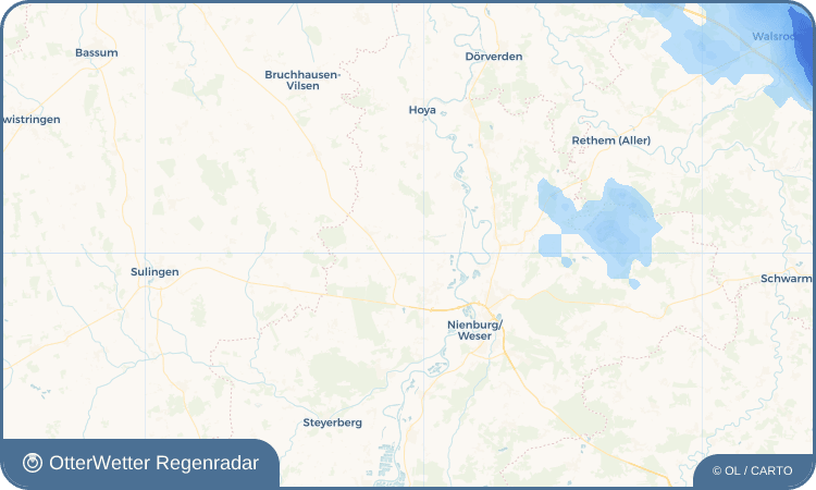 OtterWetter Regenradar-Widget Dolldorf