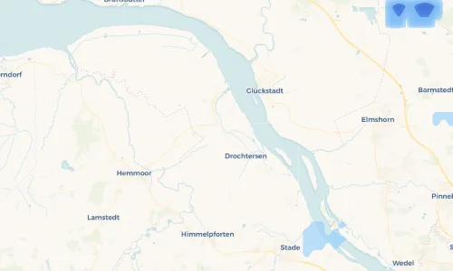 Regenradar Vorschaubild - Aktuelle Niederschläge in Dornbusch und Umgebung