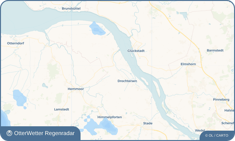 OtterWetter Regenradar-Widget Dornbusch