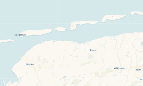 Regenradar Vorschaubild - Aktuelle Niederschläge in Dornumersiel und Umgebung