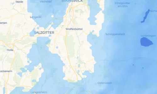 Regenradar Vorschaubild - Aktuelle Niederschläge in Dorstadt und Umgebung