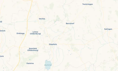 Regenradar Vorschaubild - Aktuelle Niederschläge in Drebber und Umgebung