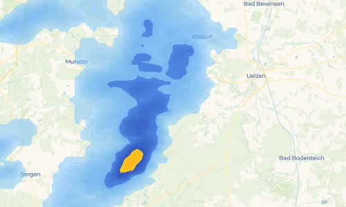 Regenradar Vorschaubild - Aktuelle Niederschläge in Dreilingen und Umgebung