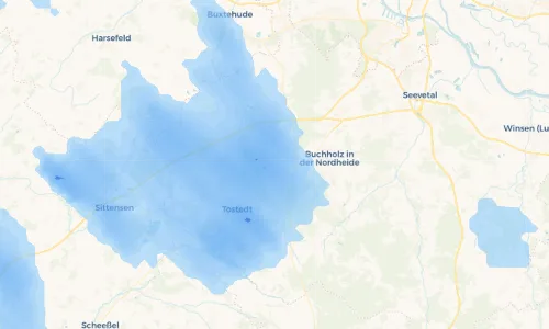 Regenradar Vorschaubild - Aktuelle Niederschläge in Drestedt und Umgebung
