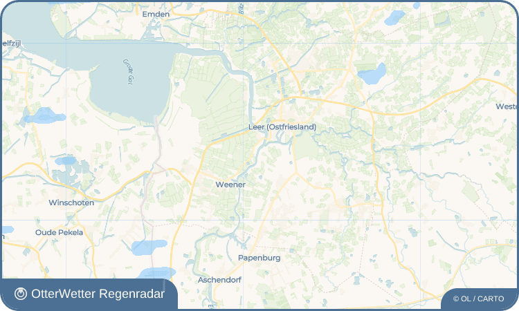 OtterWetter Regenradar-Widget Driever