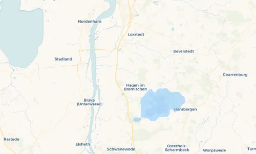 Regenradar Vorschaubild - Aktuelle Niederschläge in Driftsethe und Umgebung