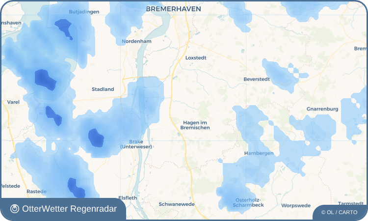 Wetter-Widget-Vorschau mit Vorhersagedaten für Driftsethe