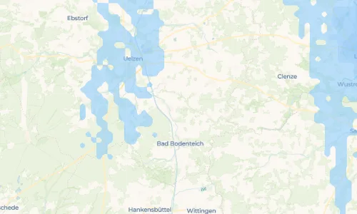 Regenradar Vorschaubild - Aktuelle Niederschläge in Drohe und Umgebung