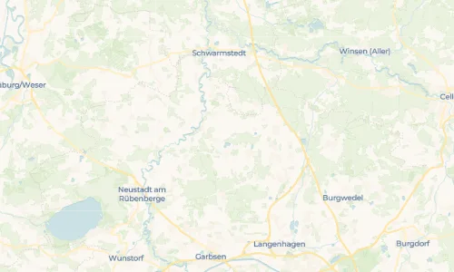 Regenradar Vorschaubild - Aktuelle Niederschläge in Dudenbostel und Umgebung