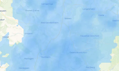 Regenradar Vorschaubild - Aktuelle Niederschläge in Düderode und Umgebung