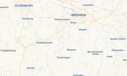 Regenradar Vorschaubild - Aktuelle Niederschläge in Dünsen und Umgebung