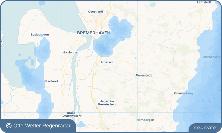 Wetter-Widget-Vorschau mit Vorhersagedaten für Düring