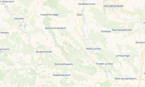 Regenradar Vorschaubild - Aktuelle Niederschläge in Duingen und Umgebung