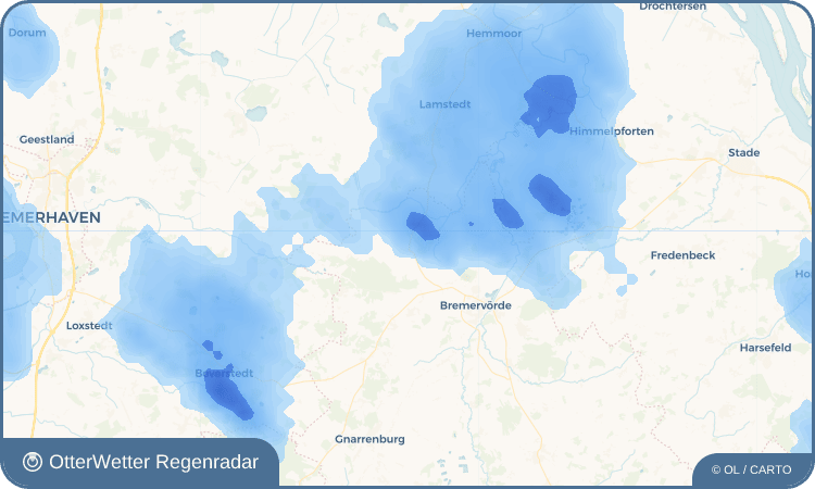 OtterWetter Regenradar-Widget Ebersdorf