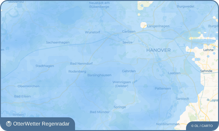 OtterWetter Regenradar-Widget Eckerde