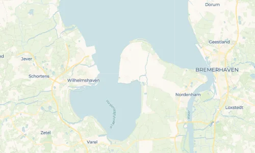 Regenradar Vorschaubild - Aktuelle Niederschläge in Eckwarden und Umgebung