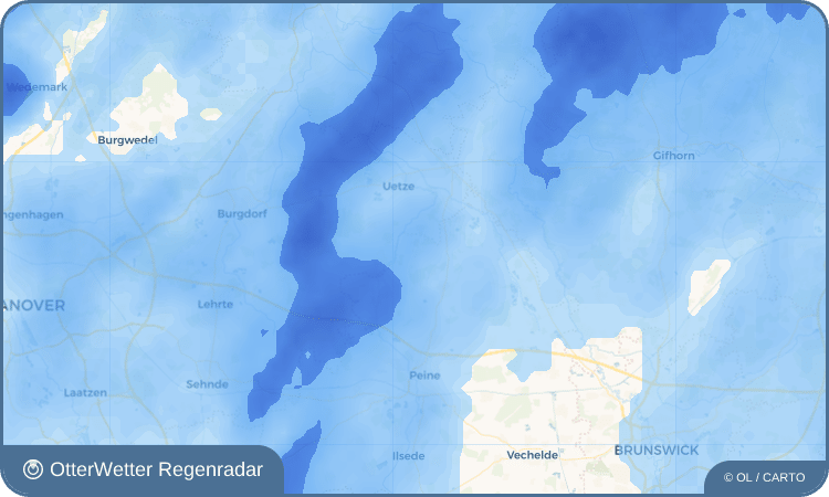 OtterWetter Regenradar-Widget Eddesse