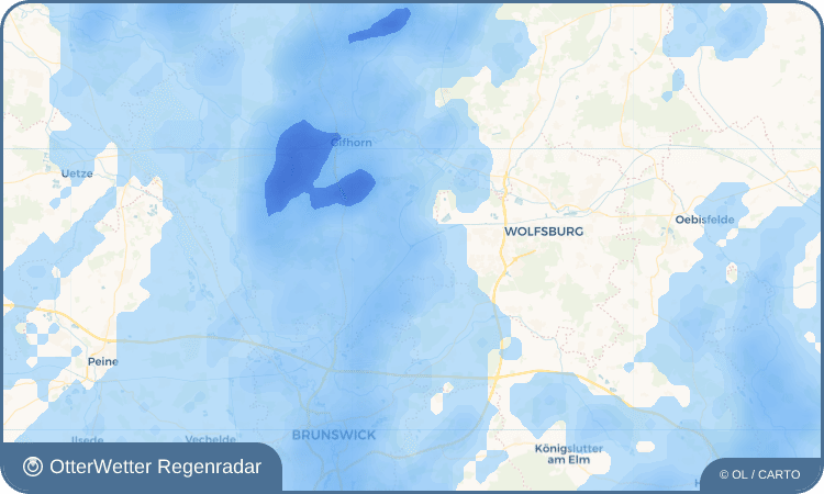 OtterWetter Regenradar-Widget Edesbüttel