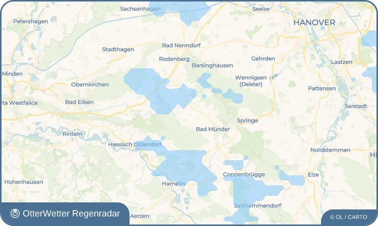 Wetter-Widget-Vorschau mit Vorhersagedaten für Egestorf (Süntel)