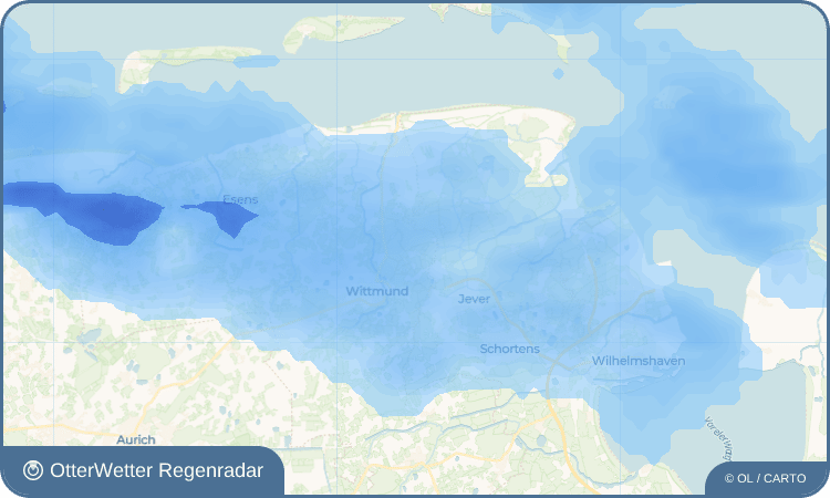 OtterWetter Regenradar-Widget Eggelingen