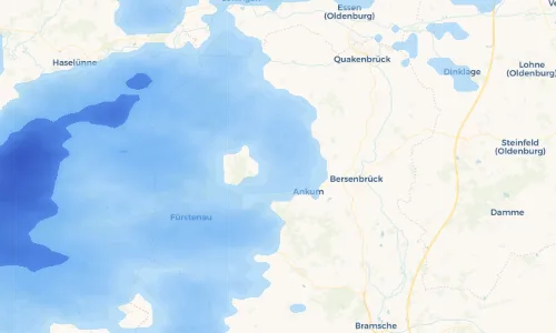 Regenradar Vorschaubild - Aktuelle Niederschläge in Eggermühlen und Umgebung