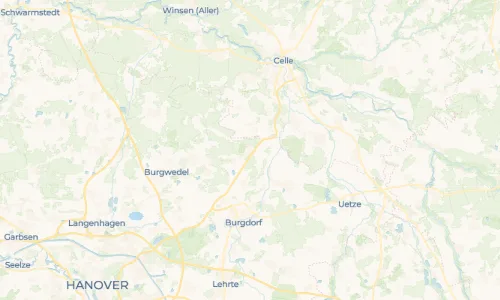 Regenradar Vorschaubild - Aktuelle Niederschläge in Ehlershausen und Umgebung