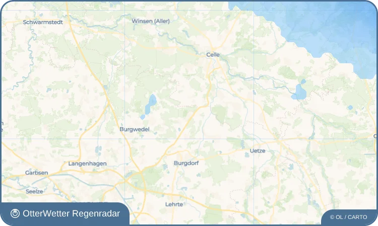 Widget-Vorschau für Ehlershausen Wetter-Widget-Vorschau mit Vorhersagedaten für Ehlershausen