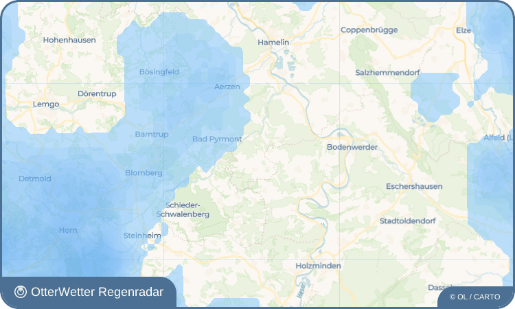 OtterWetter Regenradar-Widget Eichenborn