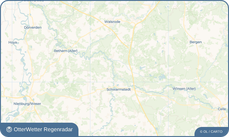 Wetter-Widget-Vorschau mit Vorhersagedaten für Eickeloh