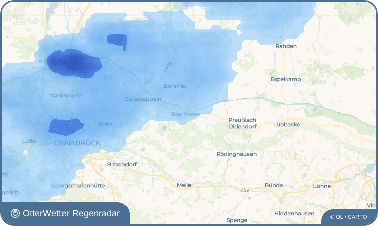 OtterWetter Regenradar-Widget Eielstädt
