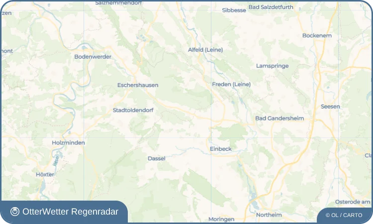 Widget-Vorschau für Eimen Wetter-Widget-Vorschau mit Vorhersagedaten für Eimen