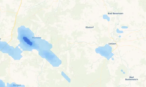 Regenradar Vorschaubild - Aktuelle Niederschläge in Eimke und Umgebung