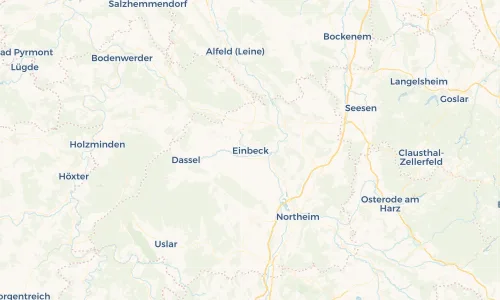 Regenradar Vorschaubild - Aktuelle Niederschläge in Einbeck und Umgebung